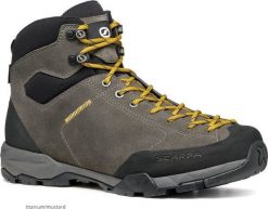 Buty trekkingowe męskie Buty mojito hike gtx-titanium-mustard-41,5. Żółte trekkingi męskie NoName, bez zapięcia. Za 863.15 zł.