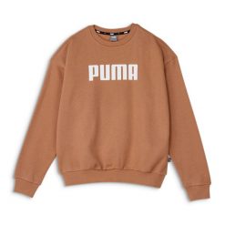 Puma Bluza Ess Fl 84721146. Brązowe bluzy damskie Puma, xs, bez wzorów, z dresówki, bez ramiączek, bez kaptura. Za 134.99 zł.