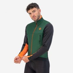 Kurtka zimowa męska Rogelli Cadence. Brązowe kurtki męskie Rogelli, na zimę, m, bez wzorów, z gumy, eleganckie, bez kaptura. Za 245.00 zł.
