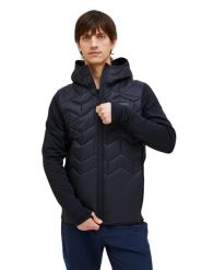Kurtka Peak Performance męska Elevate Liner Hybrid Hood Jacket czarna - S. Czarne kurtki męskie Peak Performance, l, bez wzorów, z elastanu, klasyczne, bez kaptura. Za 909.00 zł.
