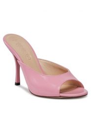 Pinko Klapki Janis 01 SD0003 P006 Różowy. Czerwone klapki damskie Pinko, bez wzorów, ze skóry, bez obcasa, bez zapięcia. Za 1,189.00 zł.