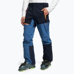 Spodnie skiturowe męskie CMP. Niebieskie spodnie sportowe męskie CMP, m, bez wzorów, narciarskie. Za 469.99 zł.