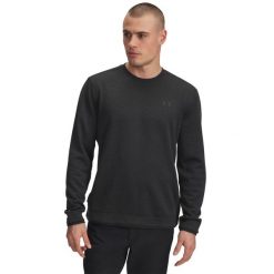 Polarowy sweter Under Armour. Czarne swetry męskie Under Armour, m, bez wzorów, z polaru, sportowe, bez kołnierzyka, bez ramiączek. Za 330.50 zł.