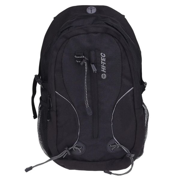 Plecak Hi-Tec Mandor. Czarne plecaki męskie Hi-tec, bez wzorów, z materiału, eleganckie. Za 104.99 zł.