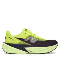 Buty do biegania New Balance. Zielone obuwie sportowe damskie New Balance, bez wzorów, bez zapięcia, do biegania. Za 699.99 zł.