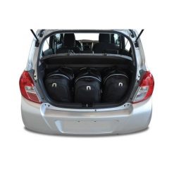 Torby Do Bagażnika Suzuki Celerio 2014-2019 3Szt Kjust. Czarne torby podróżne damskie KJUST, bez wzorów. Za 711.00 zł.