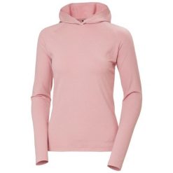 Bluza damska z kapturem Helly Hansen Tyri. Czerwone bluzy damskie Helly Hansen, bez wzorów, bez ramiączek, z kapturem. Za 378.00 zł.
