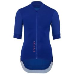 Koszulka rowerowa (z krótkim rękawem) damska SILVINI Women Jersey TRAFOIA. Niebieskie koszulki sportowe damskie Silvini, s, bez wzorów, z jersey, bez ramiączek. Za 369.99 zł.