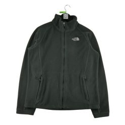 Second life - Kurtka polarowa TNF Black dla kobiet - Stan bardzo dobry. Czarne kurtki sportowe damskie The North Face, l, bez wzorów, z materiału, bez ramiączek, bez kaptura, trekkingowe. Za 169.16 zł.