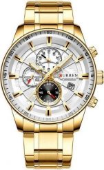 Zegarek ZEGAREK MĘSKI CURREN 8362 (zc017c) - CHRONOGRAF + BOX. Zegarki męskie NoName, bez wzorów. Za 110.11 zł.