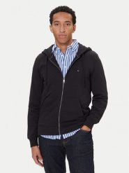 Tommy Hilfiger Bluza Essential MW0MW37239 Czarny Regular Fit. Czarne bluzy męskie Tommy Hilfiger, l, bez wzorów, z bawełny, bez ramiączek, bez kaptura. Za 469.99 zł.