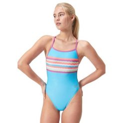Strój Kąpielowy Speedo Digital Vback – Niebieski/Różowy – Rozmiar 30. Niebieskie stroje kąpielowe damskie Speedo, bez wzorów. Za 1,040.42 zł.