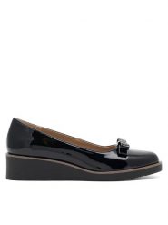 Clara Barson Baleriny WYL3395-3 Czarny. Czarne balerinki damskie Clara Barson, bez wzorów, z materiału, bez obcasa, bez zapięcia. W wyprzedaży za 83.99 zł.