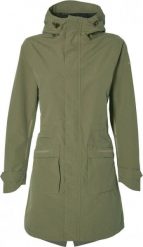 Wodoodporna parka dla kobiet Basil mosse. Czarne parki damskie BASIL, s, bez wzorów, bez kaptura. Za 509.00 zł.