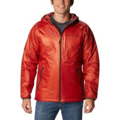 Kurtka Street męska Columbia Arch Rock Double Wall Elite z kapturem. Czerwone kurtki męskie Columbia, m, bez wzorów, rockowe, z kapturem. Za 1,219.00 zł.