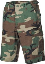 MFH Spodnie US Bermuda BDU Rip Stop woodland-stonewashed S. Spodnie sportowe męskie MFH, m, bez wzorów. Za 206.00 zł.