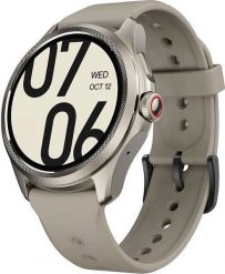 Smartwatch Mobvoi TicWatch Pro 5 GPS Beżowy (WH12088). Brązowe zegarki smartwatch Mobvoi, bez wzorów. Za 647.00 zł.