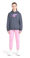 4f Bluza sportowa z kapturem bawełniana 4FJWSS26TSWSF2270-22S. Bluzy damskie 4F, m, bez wzorów, z bawełny, z kapturem. Za 69.90 zł.