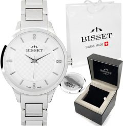 Zegarek Bisset Szwajcarski zegarek damski BIANCA-W z grawerem. Zegarki damskie Bisset. Za 453.00 zł.
