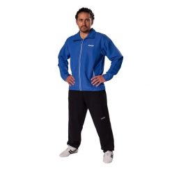 Kurtka z dresu Kwon Mix & Match. Niebieskie kurtki męskie KWON, xl, bez wzorów, z dresówki, eleganckie, bez kaptura. Za 292.50 zł.