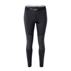 Legginsy Damskie Alisos. Czarne legginsy damskie ELBRUS, bez wzorów, z elastanu. Za 168.83 zł.