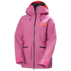 Damska kurtka narciarska Helly Hansen Powderqueen 3.0. Fioletowe kurtki sportowe damskie Helly Hansen, na zimę, l, bez wzorów, z poliamidu, bez ramiączek, bez kaptura, narciarskie, primaloft. Za 1,568.50 zł.