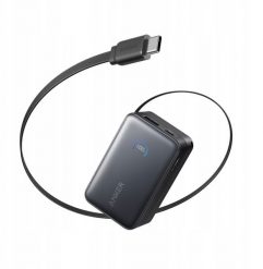 Anker Nano Power Bank (10K, 45W, Built-In Retractable USB-C Cable). Powerbanki Anker. Za 257.80 zł.