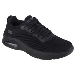 Buty sportowe Sneakersy męskie, Skechers Squad Air-Close Encounter. Czarne buty sportowe męskie Skechers, bez wzorów, bez zapięcia, trekkingowe. Za 279.99 zł.