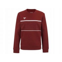 Bluza damska lifestyle Tecnifibre Team Sweater. Czerwone bluzy damskie TECNIFIBRE, bez wzorów, casualowe, bez ramiączek, bez kaptura. W wyprzedaży za 199.00 zł.