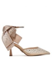 Steve Madden Szpilki Fiorela-Mr 11005138 Złoty. Żółte szpilki damskie Steve Madden, bez wzorów, z materiału, bez obcasa, na szpilce, bez zapięcia. Za 689.99 zł.