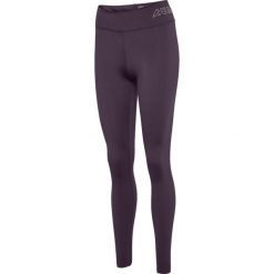 Damskie legginsy Hummel Te Fundamental. Fioletowe legginsy damskie Hummel, bez wzorów, z dżerseju. Za 221.50 zł.