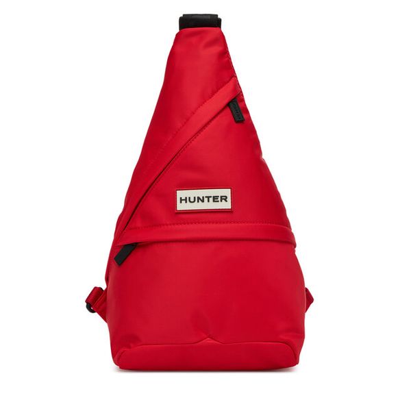 Plecak Hunter. Czerwone plecaki męskie Hunter, bez wzorów, młodzieżowe. Za 129.99 zł.