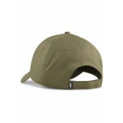 Czapka z daszkiem ESS Metal PUMA Cat PUMA Olive Green. Zielone czapki damskie Puma, bez wzorów, klasyczne. Za 61.00 zł.