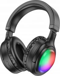 Słuchawki Hoco HOCO słuchawki bezprzewodowe bluetooth nagłowne W48 czarne. Czarne słuchawki bezprzewodowe Hoco. Za 50.29 zł.