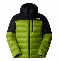 Kurtka puchowa The North Face Kalix Down Hoodie - meadow grass/tnf black. Czarne kurtki męskie The North Face, m, bez wzorów, z puchu, bez kaptura. Za 1,584.54 zł.