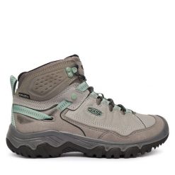 Trekkingi Keen. Szare obuwie trekkingowe damskie Keen, bez zapięcia. Za 599.99 zł.