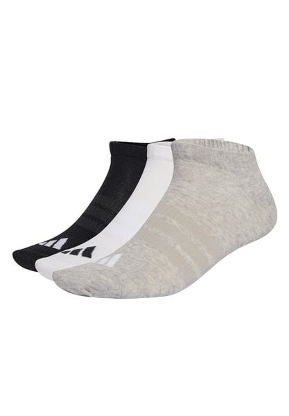 Niskie skarpety adidas Thin&light (x3). Białe skarpetki damskie Adidas, bez wzorów. Za 44.95 zł.
