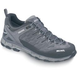 Buty trekkingowe męskie MEINDL Lite Trail GTX, z membraną Gore-Tex. Niebieskie buty zimowe męskie MEINDL, bez wzorów, z gore-texu, bez obcasa, bez zapięcia. Za 999.01 zł.