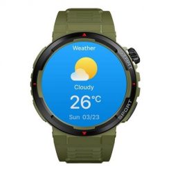 Smartwatch Zeblaze Ares 3 Plus (Zielony). Zielone, cyfrowe zegarki smartwatch Zeblaze, z aplikacjami. Za 159.00 zł.