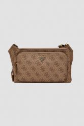 GUESS Brązowa męska saszetka Bumbag. Brązowe saszetki i nerki męskie Guess, ze skóry ekologicznej. W wyprzedaży za 236.99 zł.