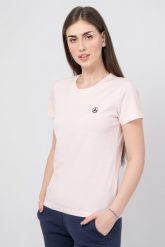 Jott Koszulka damska Jott Rosas SS23WTSH10-463. Bluzki damskie Jott, bez wzorów, bez kołnierzyka, bez ramiączek. Za 219.00 zł.