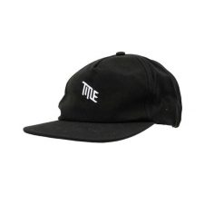 Czapka rowery górskie Casquette Title, Czarny. Czarne czapki damskie TITLE, bez wzorów, z bawełny, eleganckie. Za 238.00 zł.