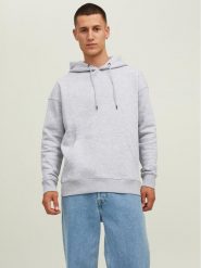 Jack & Jones Bluza Star 12208157 Szary Relaxed Fit. Szare bluzy męskie Jack & Jones, l, bez wzorów, z syntetyku, retro, bez ramiączek, bez kaptura. Za 169.99 zł.