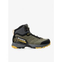 Buty trekkingowe męskie Scarpa Rush TRK GTX. Zielone trekkingi męskie Scarpa, bez zapięcia. Za 743.99 zł.