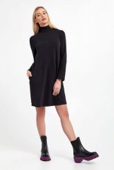 Sukienka dzianinowa Tubo MAX MARA LEISURE. Sukienki damskie Max Mara Leisure, m, bez wzorów, z dzianiny, bez kołnierzyka, bez ramiączek. W wyprzedaży za 534.87 zł.