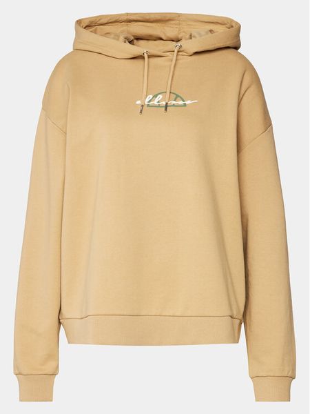 Ellesse Bluza Olinta Oh Hoody SGQ16967 Brązowy Regular Fit. Brązowe bluzy damskie Ellesse, bez wzorów, z bawełny, bez ramiączek, bez kaptura. Za 179.99 zł.