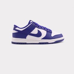 Buty sportowe Nike Dunk LOW RETRO. Niebieskie buty sportowe męskie Nike, bez wzorów, bez zapięcia. Za 393.30 zł.