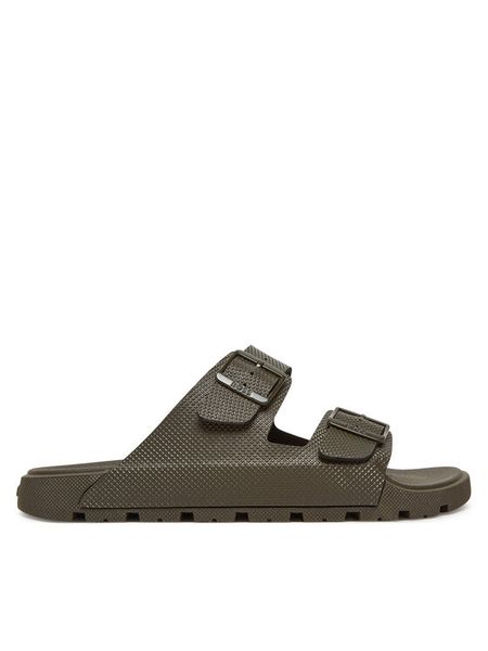 BOSS Klapki 50505540 Zielony. Zielone klapki męskie Boss, bez wzorów, z syntetyku, bez zapięcia. Za 479.99 zł.