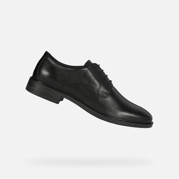 Sandały Geox Gladwin. Czarne sandały męskie Geox, na lato, bez wzorów, z materiału, eleganckie, bez zapięcia. Za 430.50 zł.