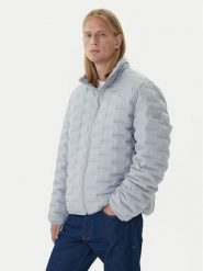Calvin Klein Kurtka puchowa LV04LD520G Szary Regular Fit. Szare kurtki męskie Calvin Klein, m, bez wzorów, z puchu, bez kaptura. Za 989.99 zł.